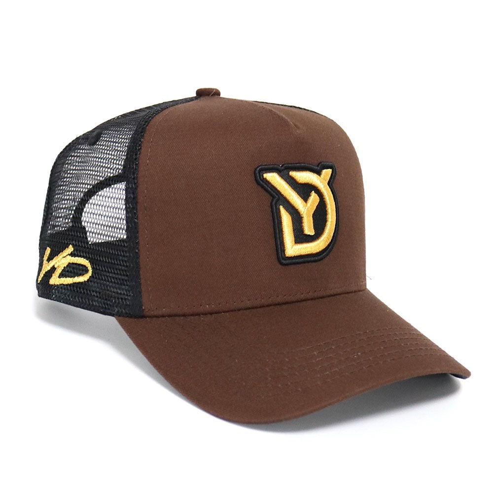 yD Brown trucker