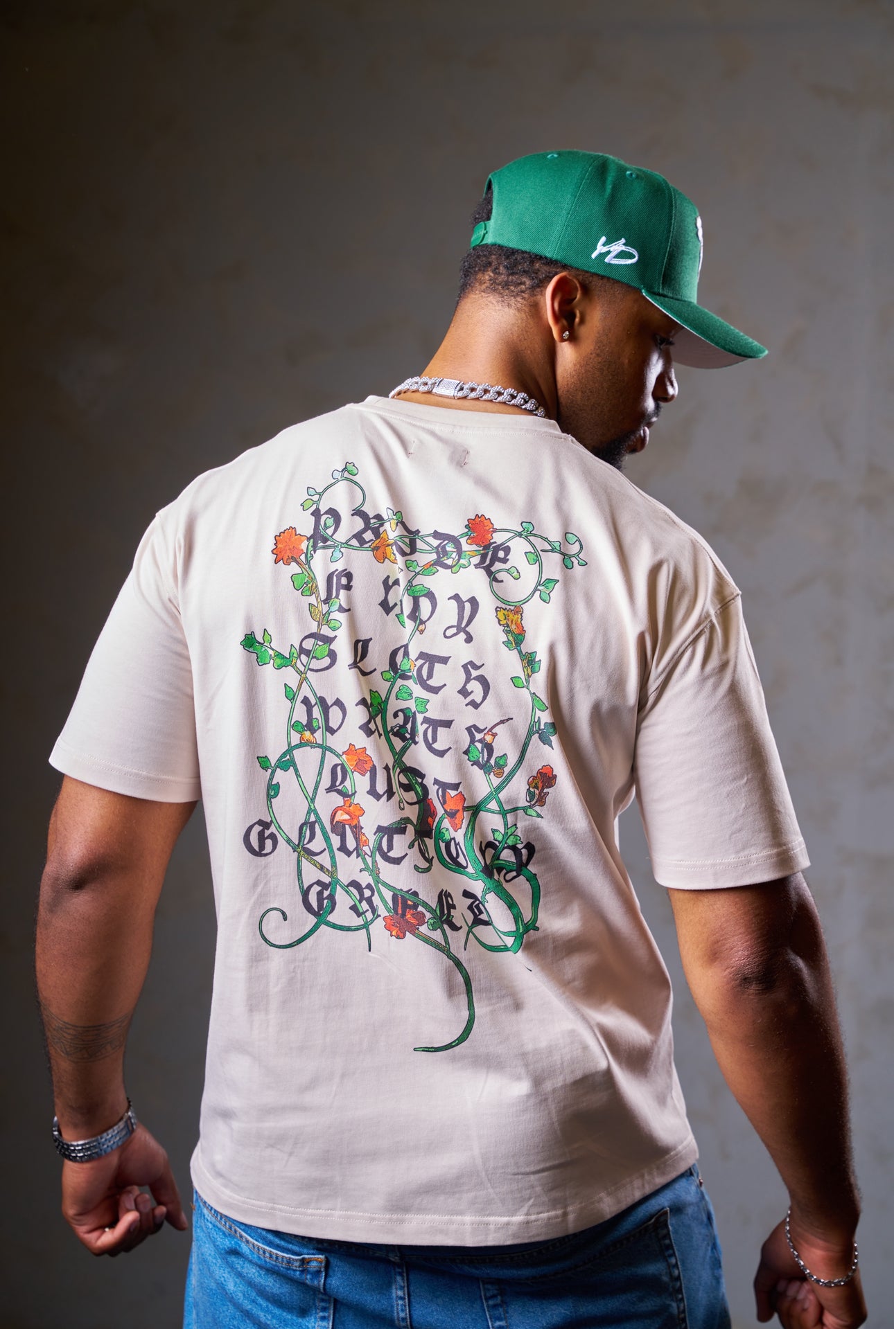 YD SEVEN HEAVY MENS TEE | CREAM