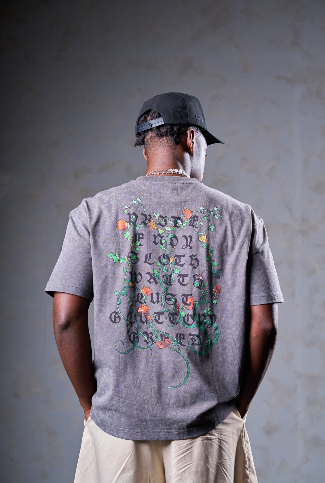 YD SEVEN HEAVY MENS TEE | CHARCOAL