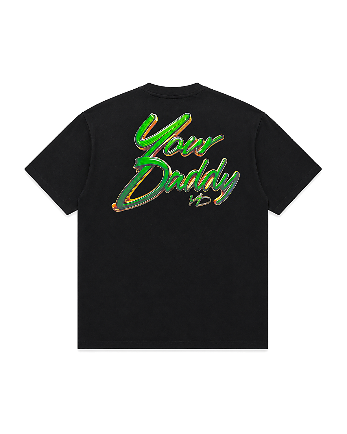 YD YOUR DADDY MENS TEE | BLACK
