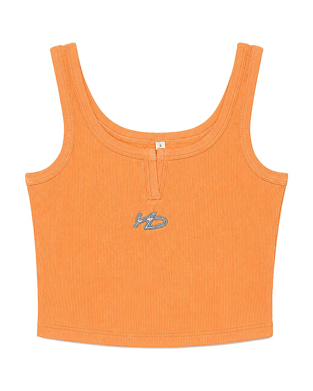 YD CROPPED TANK | PEACH
