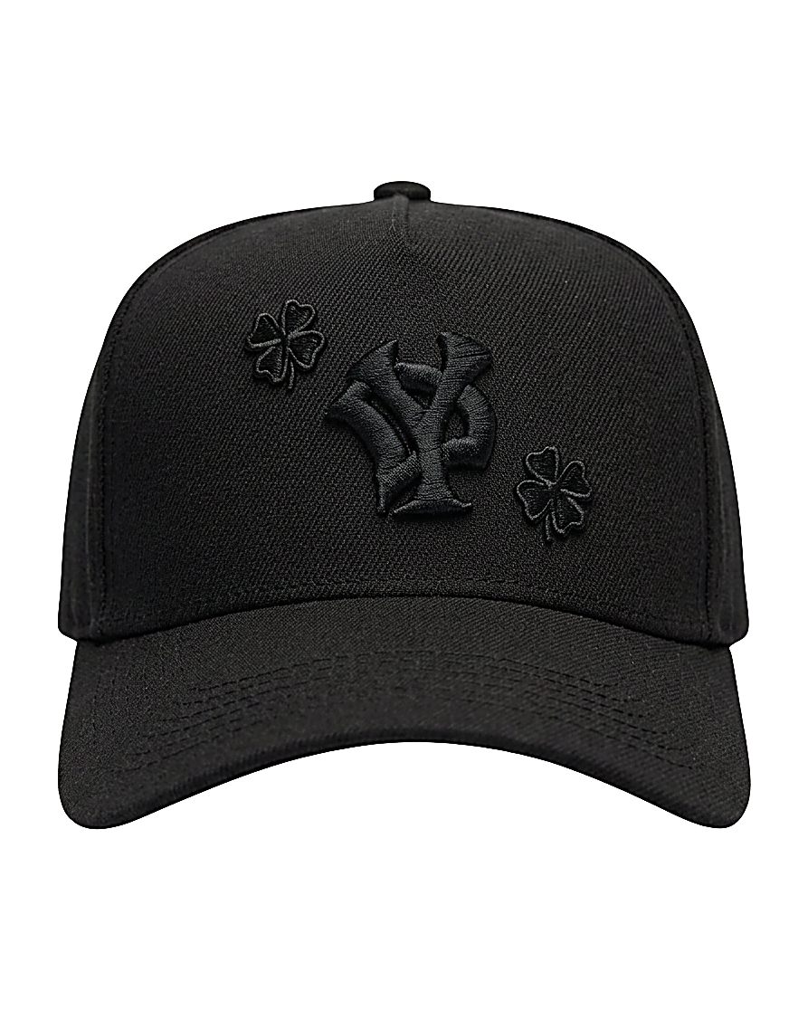 Black trucker cap S25 - YD Yesidims London - detail view