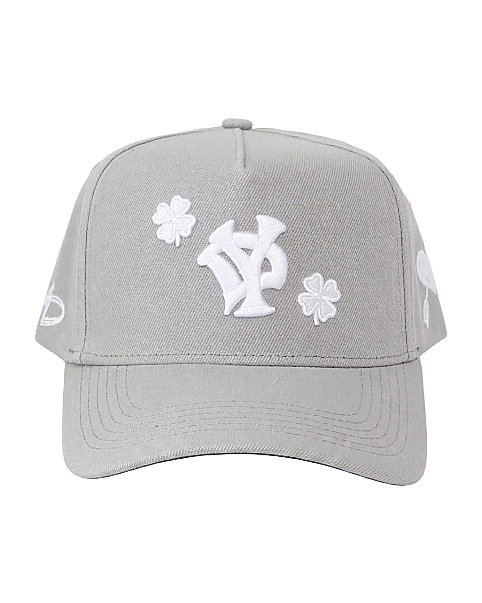 Grey trucker cap S25 - YD Yesidims London - back view