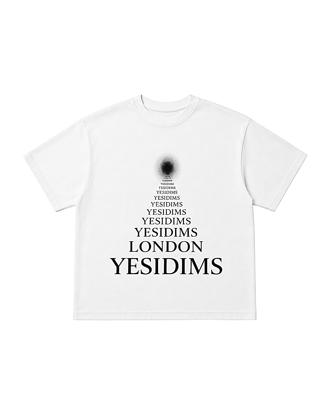 Road To Success tee white - Yesidims London - front view