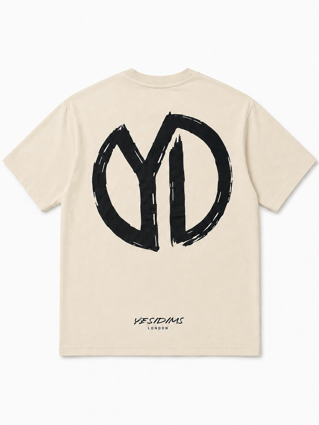 YD logo tee sand back print