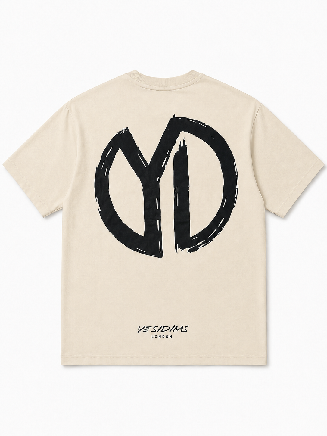 YD logo tee sand back print